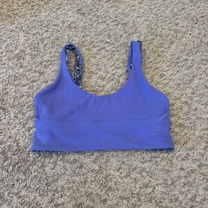 Lululemon Reversible Floral and Purple Sports Bra